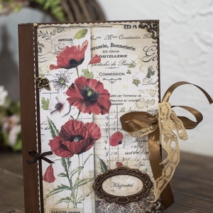  vintage napló, notesz - otthon & életmód - papír, írószer - jegyzetfüzet & napló - Meska.hu