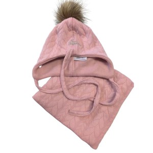 Bélelt fültakaró sapka és csősál /3/ 43-48cm - Meska.hu