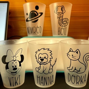 Egyedi, Többször haszn. repohár  - Meska.hu