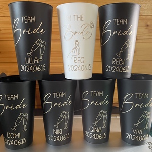 Egyedi, Többször haszn. repohár 300/ 500 ml - Meska.hu