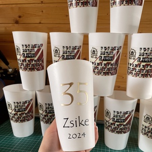 Egyedi, Többször haszn. repohár  - otthon & életmód - konyhafelszerelés, tálalás - tálalás - pohár - Meska.hu