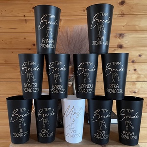 Egyedi, Többször haszn. repohár 500 ml - Meska.hu