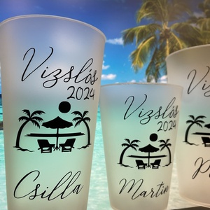 Egyedi, Többször haszn. repohár szett - Meska.hu