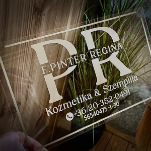 Cégtábla/Plexi tábla, Otthon & Életmód, Dekoráció, Ajtó- és ablak dekoráció, Ajtótábla, Mindenmás, MESKA