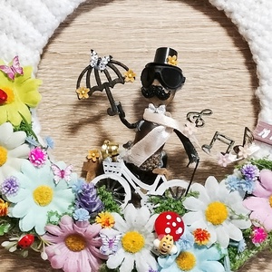 Tavaszi ritmusok MR. Egg Tat módra - otthon & életmód - dekoráció - ajtó- és ablak dekoráció - ajtótámasz - Meska.hu