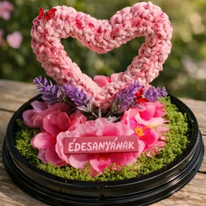 Anyaknapi örök szív  - otthon & életmód - bútor - asztal - Meska.hu