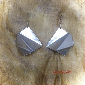 Origami 3. Fülbevaló - ékszer - fülbevaló - lógó fülbevaló - Meska.hu