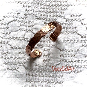 Kézenfogva vörösréz  karkötő, Ékszer, Karkötő, Karperec, Ötvös, MESKA