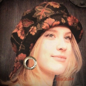 Virágkör   Fülbevaló - Meska.hu