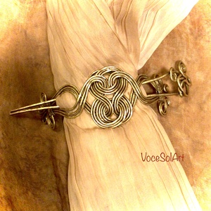 Szívtulipán virágzás  Hajcsat - Meska.hu