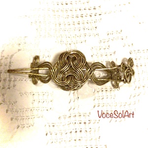 Szívtulipán virágzás  Hajcsat - ruha & divat - hajdísz & hajcsat - hajcsat & hajtű - Meska.hu