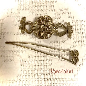 Szívtulipán virágzás  Hajcsat - ruha & divat - hajdísz & hajcsat - hajcsat & hajtű - Meska.hu