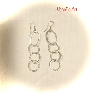 Eszterlánc Fülbevaló - ékszer - fülbevaló - lógós kerek fülbevaló - Meska.hu