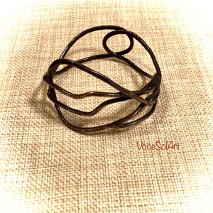 Hullámok Karkötő - ékszer - karkötő - széles karkötő - Meska.hu