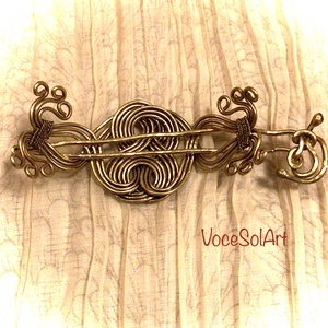 Szívtulipán virágzás 2. Hajcsat - ruha & divat - hajdísz & hajcsat - hajcsat & hajtű - Meska.hu