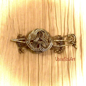 Szívtulipán virágzás 2. Hajcsat - ruha & divat - hajdísz & hajcsat - hajcsat & hajtű - Meska.hu