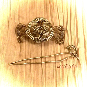 Szívtulipán virágzás 2. Hajcsat - ruha & divat - hajdísz & hajcsat - hajcsat & hajtű - Meska.hu