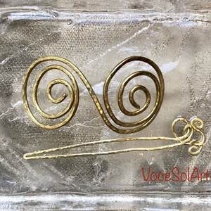 Trákia fénye Hajcsat - ruha & divat - hajdísz & hajcsat - hajcsat & hajtű - Meska.hu