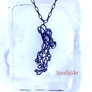 Csillagok útján Nyaklánc, Ékszer, Nyaklánc, Statement nyaklánc, Ötvös, Ékszerkészítés, MESKA