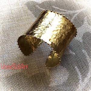 Rézgyöngy -sárgaréz karkötő, Ékszer, Karkötő, Széles karkötő, Ötvös, MESKA