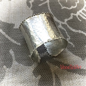 Ezüstgyöngy -Ezüstözött karkötő, Ékszer, Karkötő, Széles karkötő, Ötvös, MESKA