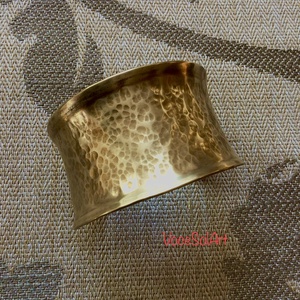 Ölelőfények - sárgaréz karkötő - ékszer - karkötő - széles karkötő - Meska.hu