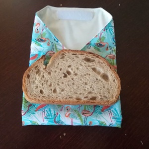 NoWaste, ujraszalvéta muffin  - táska & tok - uzsonna- & ebéd tartó - szendvics csomagoló - Meska.hu
