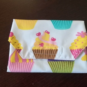 NoWaste, ujraszalvéta muffin  - táska & tok - uzsonna- & ebéd tartó - szendvics csomagoló - Meska.hu