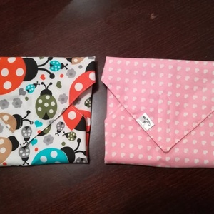 Ujraszalvéta, katicák - táska & tok - uzsonna- & ebéd tartó - szendvics csomagoló - Meska.hu