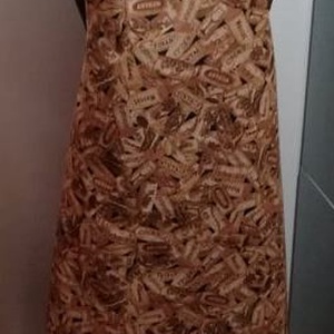 Kötény férfiaknak, parafadugók - otthon & életmód - konyhafelszerelés, tálalás - konyhai textil - kötény - Meska.hu