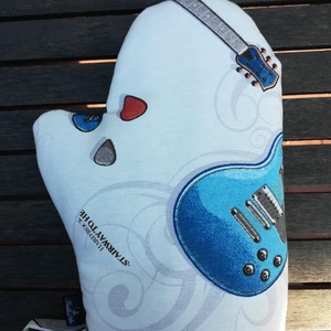 Basszusgitárok............Konyhai kötény - otthon & életmód - konyhafelszerelés, tálalás - konyhai textil - kötény - Meska.hu