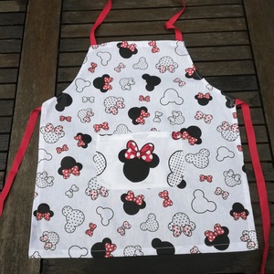 Minnie egeres kislány kötény 3-6 évesre, Otthon & Életmód, Konyhafelszerelés, tálalás, Konyhai textil, Kötény, Varrás, MESKA