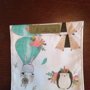 Nowaste, uzsis tasak, snackbag, léghajós, Táska & Tok, Uzsonna- & Ebéd tartó, Szendvics csomagoló, Varrás, MESKA