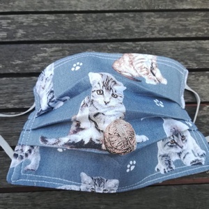 Fonalgombolyítás cica módra........ rolós maszk, Maszk, Arcmaszk, Vicces, Varrás, MESKA