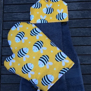 Méhecskék....... konyhai  szett, Otthon & Életmód, Konyhafelszerelés, tálalás, Konyhai textil, Konyharuha & Törlőkendő, Varrás, MESKA