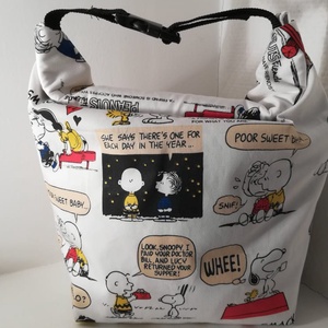 Uzsonnás táska, Snoopy rajzflim jelenetek - Meska.hu