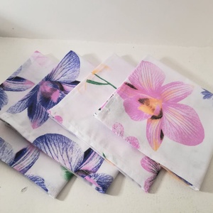 Tavaszi hangulatú textil szalvéták., Otthon & Életmód, Konyhafelszerelés, tálalás, Konyhai textil, Szalvéta, Varrás, MESKA