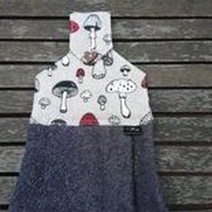 Gombás  konyhai kéztörlő, Otthon & Életmód, Konyhafelszerelés, tálalás, Konyhai textil, Konyharuha & Törlőkendő, Varrás, MESKA
