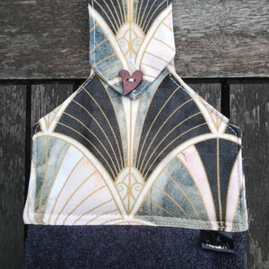 Konyhai kéztörlő, Artdeco, Otthon & Életmód, Konyhafelszerelés, tálalás, Konyhai textil, Konyharuha & Törlőkendő, Varrás, MESKA