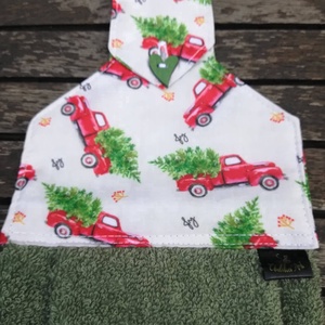 Karácsonyfás autó...... konyhai törlő, Otthon & Életmód, Konyhafelszerelés, tálalás, Konyhai textil, Konyharuha & Törlőkendő, Varrás, MESKA
