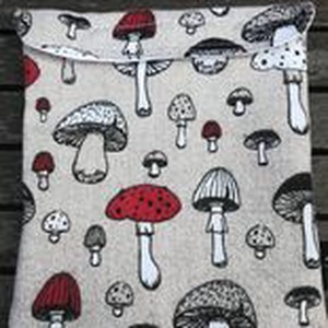 Nowaste, uzsis tasak, snackbag, gombás, Táska & Tok, Uzsonna- & Ebéd tartó, Szendvics csomagoló, Varrás, MESKA