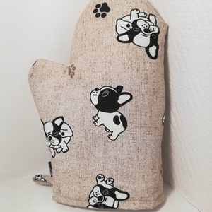 Konyhai kötény, francia bulldog - otthon & életmód - konyhafelszerelés, tálalás - konyhai textil - kötény - Meska.hu