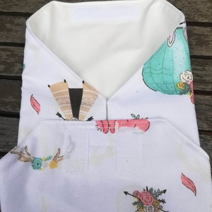 Ujraszalvéta, kis róka indián táborban - táska & tok - uzsonna- & ebéd tartó - szendvics csomagoló - Meska.hu