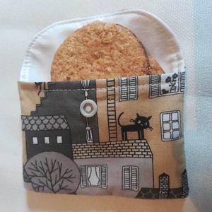 Nasi-tasi....  parafa mintás - táska & tok - uzsonna- & ebéd tartó - ebéd tasak, doboz - Meska.hu