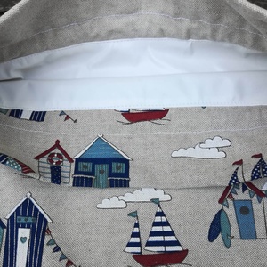 Kenyeres zsák PUL béléssel, tengerparti álom....... UTOLSÓ !! - táska & tok - bevásárlás & shopper táska - kenyeres zsák - Meska.hu