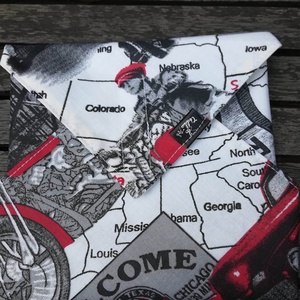 Ujraszalvéta, a 66-os úton......, Táska & Tok, Uzsonna- & Ebéd tartó, Szendvics csomagoló, Varrás, MESKA