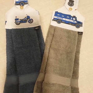 Kötény, rendőrös - otthon & életmód - konyhafelszerelés, tálalás - konyhai textil - kötény - Meska.hu