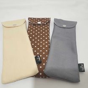 Evőeszköz tartó , barna pöttyös - táska & tok - uzsonna- & ebéd tartó - evőeszköz tartó - Meska.hu