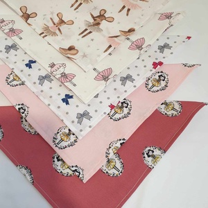 5 db textil szalvéta, balerinák...., Otthon & Életmód, Konyhafelszerelés, tálalás, Konyhai textil, Szalvéta, Varrás, MESKA