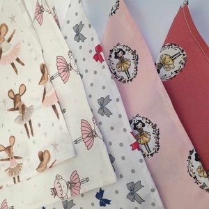 5 db textil szalvéta, balerinák.... - otthon & életmód - konyhafelszerelés, tálalás - konyhai textil - szalvéta - Meska.hu
